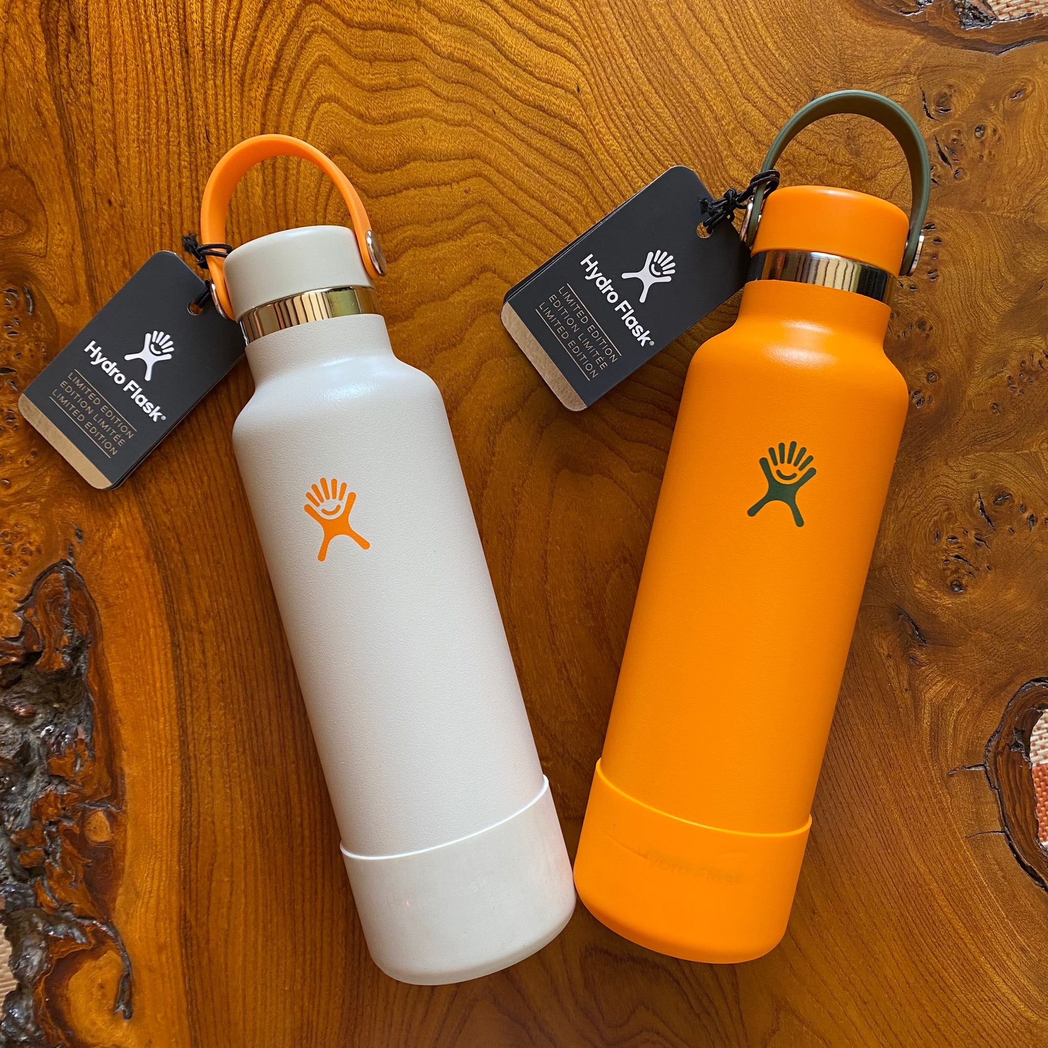 Two Limited Edition 21 OZ Hydro Flask Timberline Bottles
