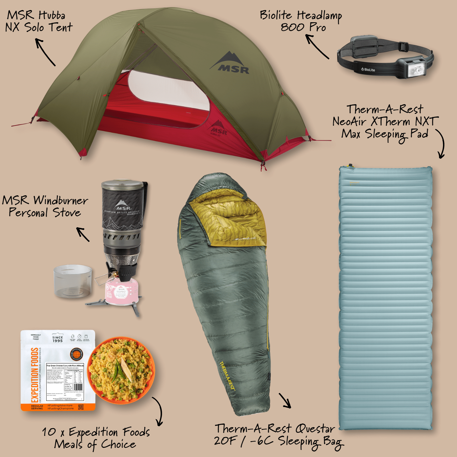 Lightweight Camping Bundle