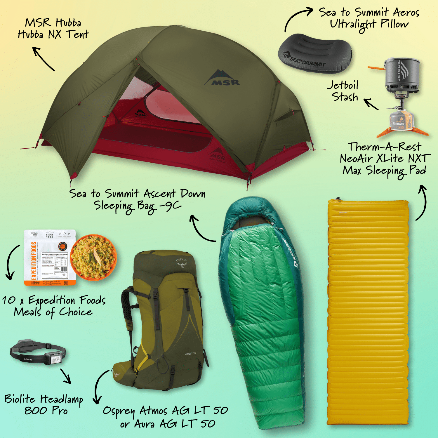 Lightweight Camping Bundle