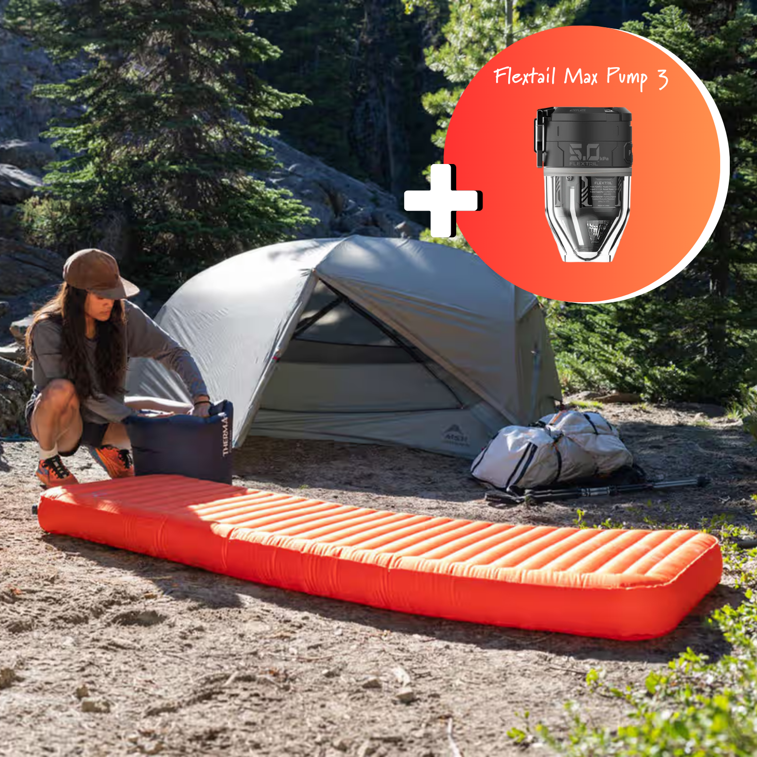 Therm-A-Rest NeoLoft L + Flextail Max Pump 3