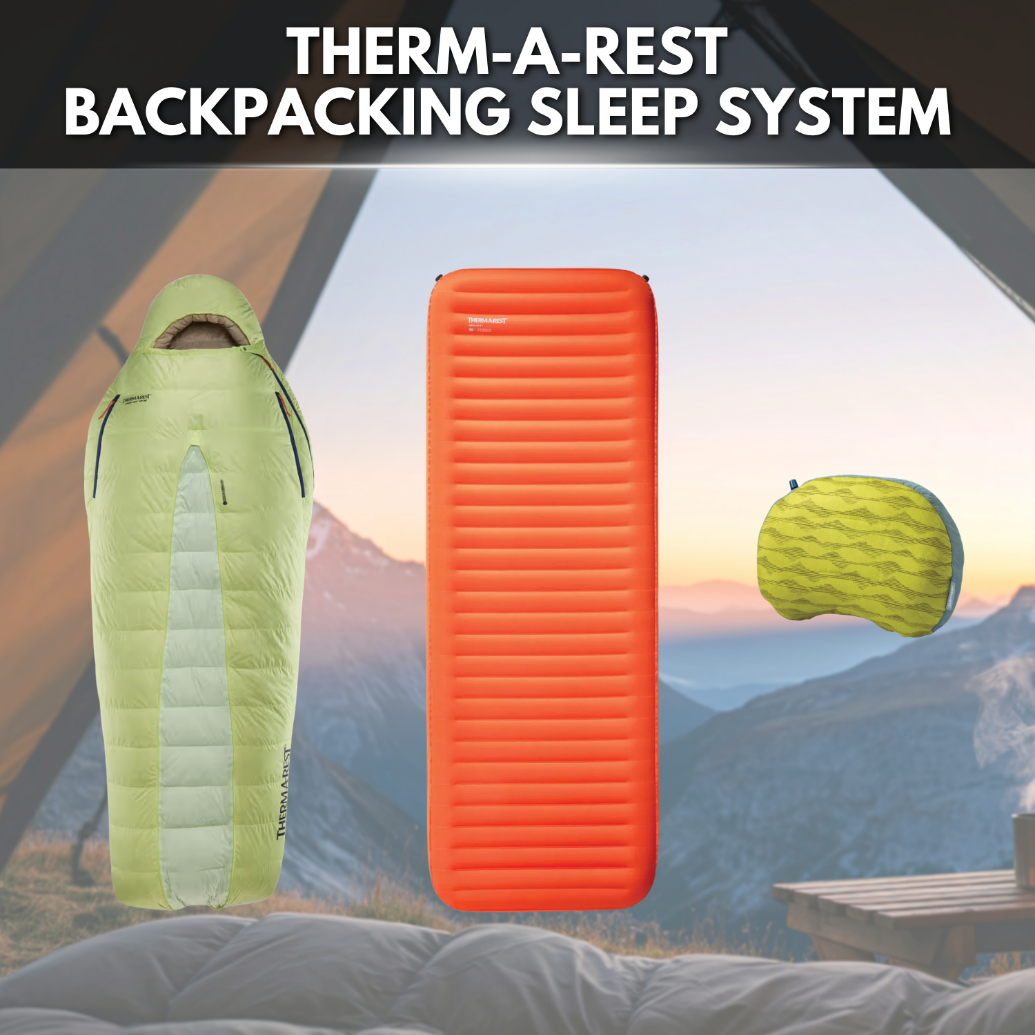 Therm-A-Rest Backpacking Sleep System